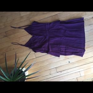 Burgundy Cocktail Dress